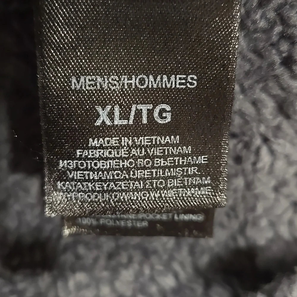 THE NORTH FACE CHIMBORAZO MEN'S FULL ZIP SHERPA LINED FLEECE JACKET. SIZE XL.
